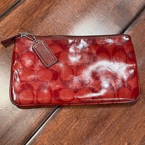 Coach makeup case